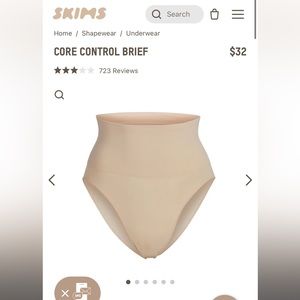 Skims Core control brief